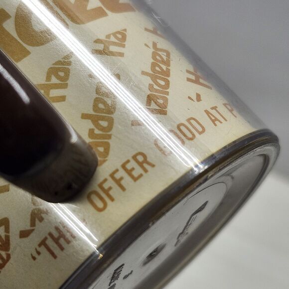 Vtg 1983 Hardee's Coffee Mug Insulated Plastic Eagle USA Fast Food Promo March 3 - Picture 12 of 12